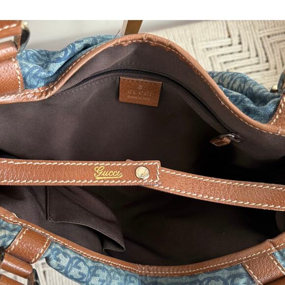 Gucci Denim Shoulder Bag - Picture 8 of 14